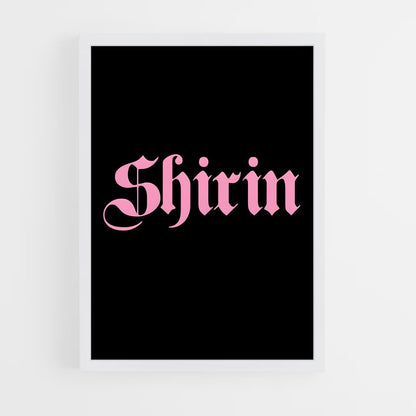 ap-shirin david-4 cadre Blanc