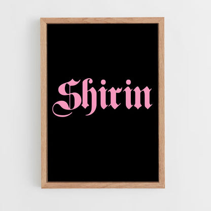 ap-shirin david-4 cadre Bois clair