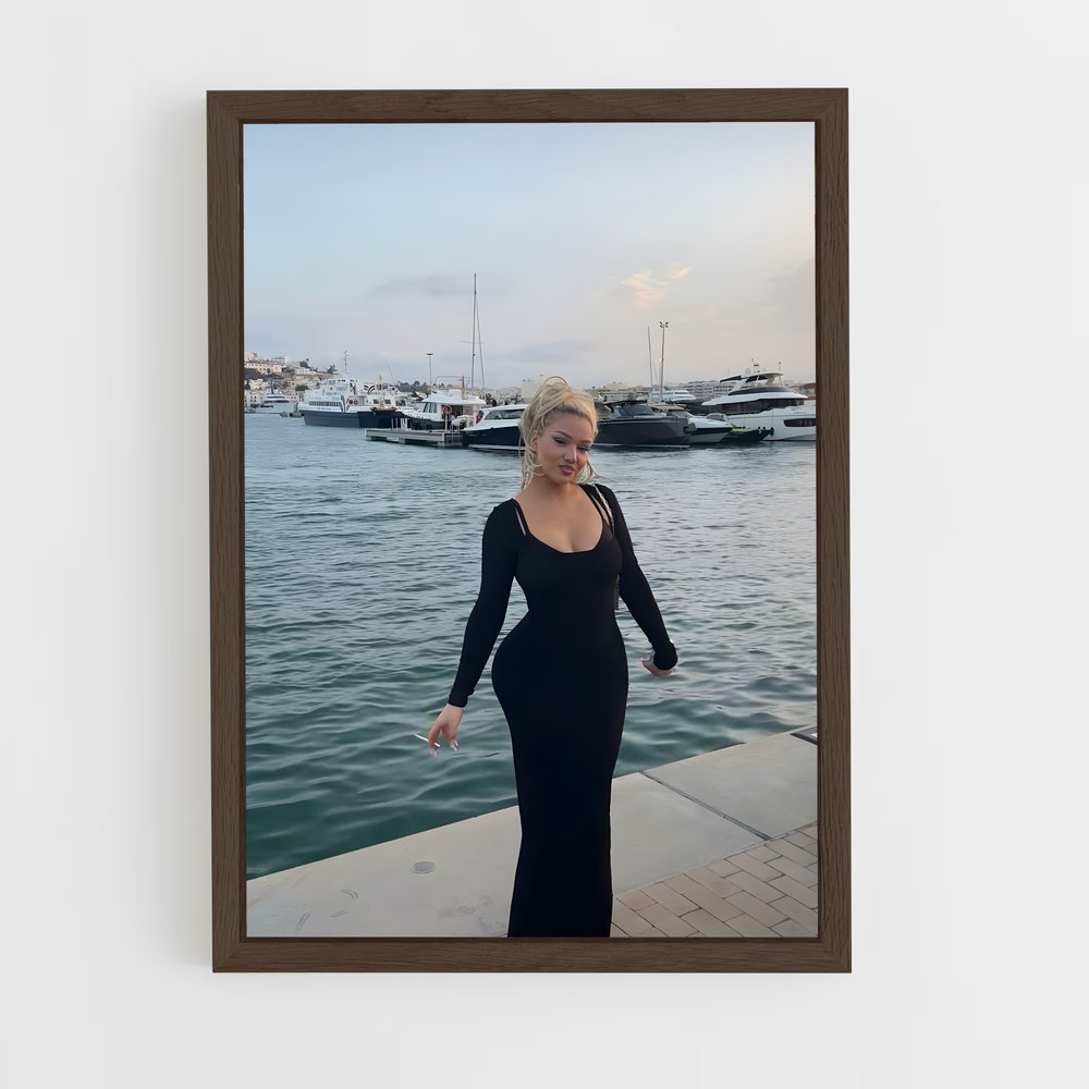 ap-shirin david-5 cadre Bois foncé