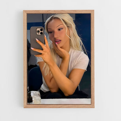 ap-shirin david-6 cadre Bois clair