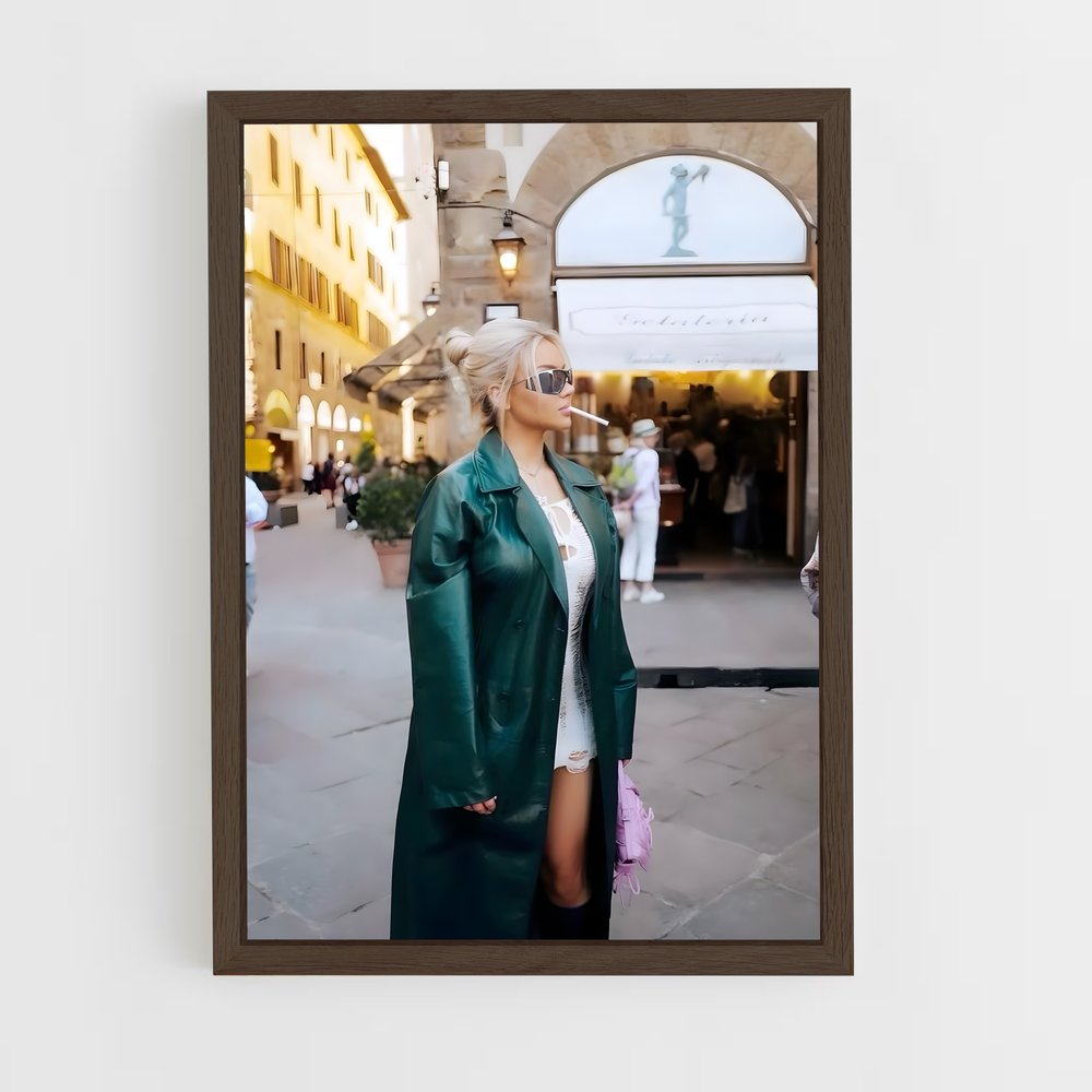 ap-shirin david-9 cadre Bois foncé