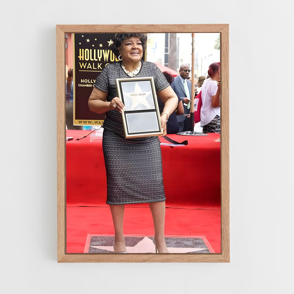 ap-shirley caesar-1 cadre Bois clair