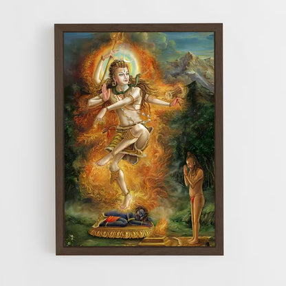 ap-shiva-3 cadre Bois foncé