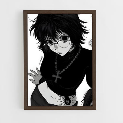 ap-shizuku-1 cadre Bois foncé