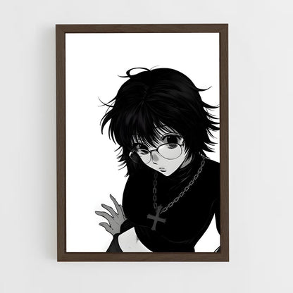 ap-shizuku-5 cadre Bois foncé