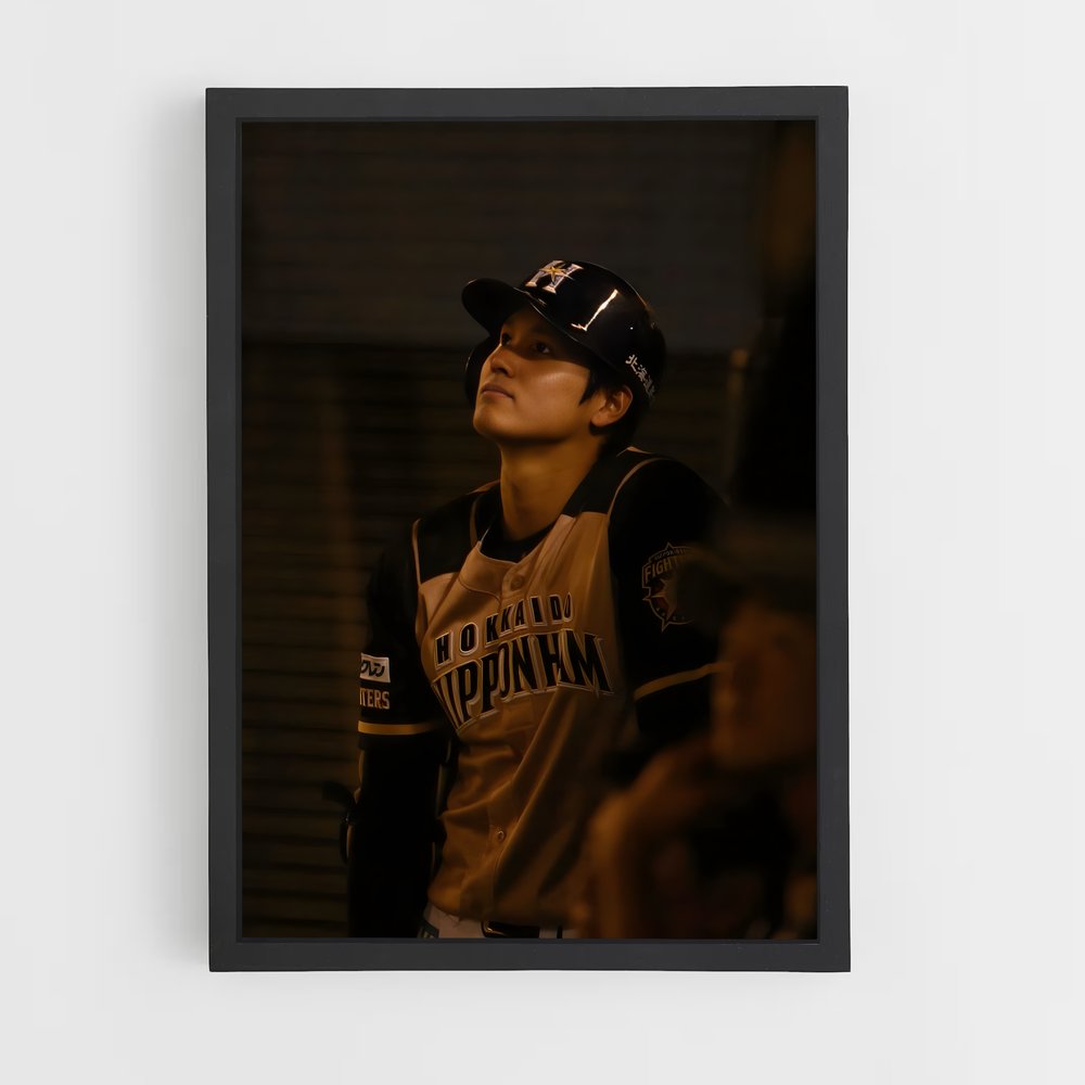ap-shohei ohtani-10 cadre Noir