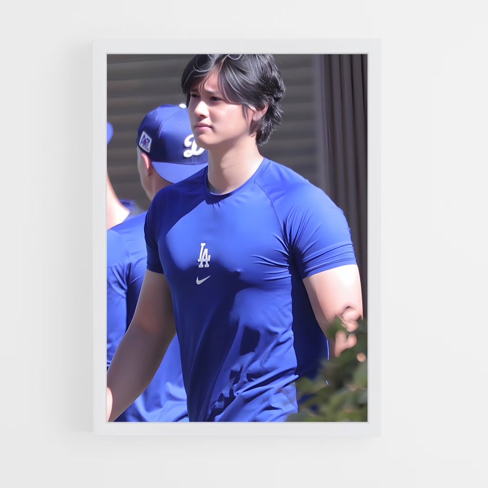 ap-shohei ohtani-2 cadre Blanc