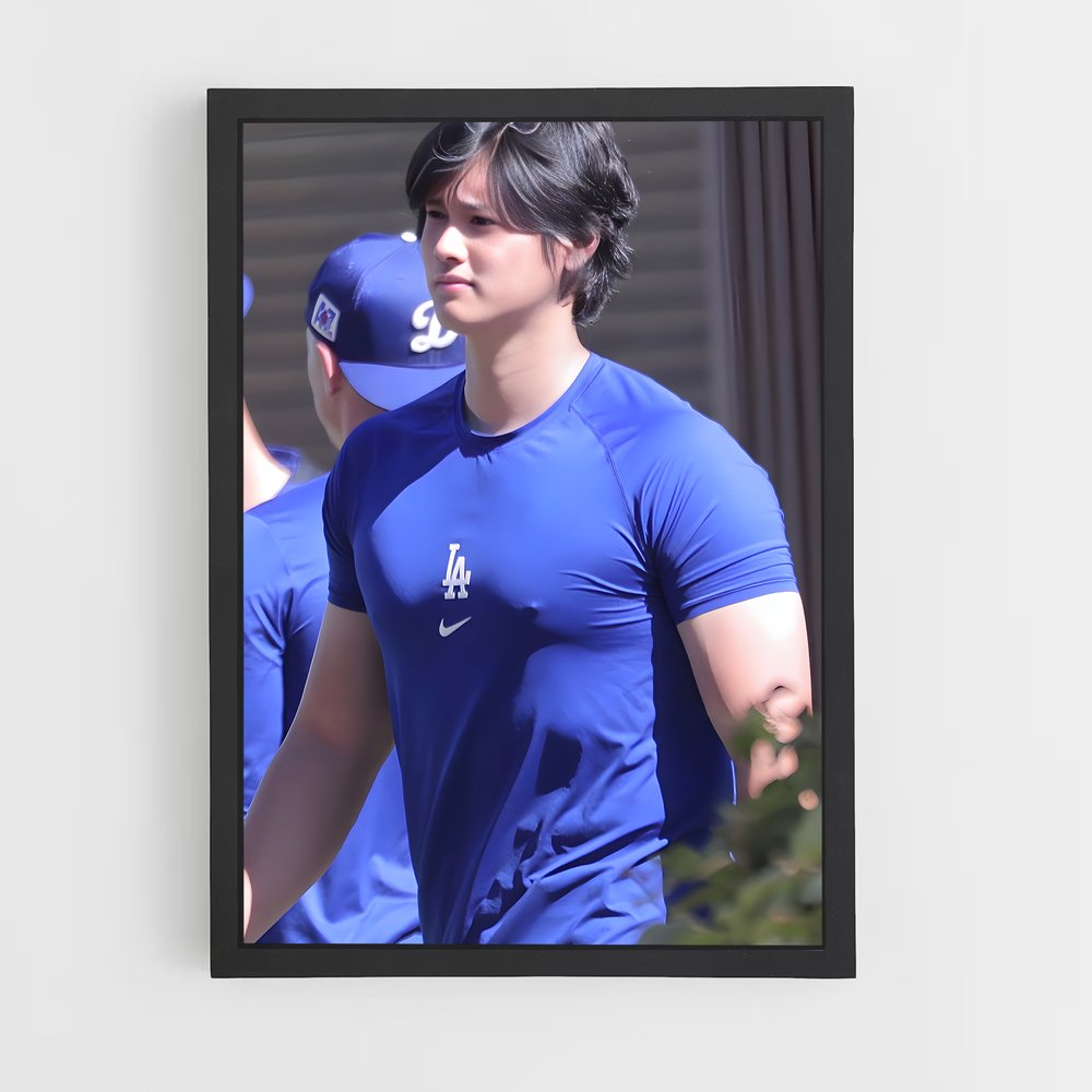 ap-shohei ohtani-2 cadre Noir