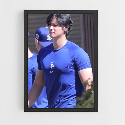 ap-shohei ohtani-2 cadre Noir