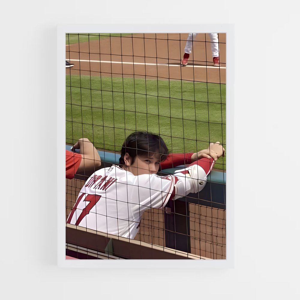 ap-shohei ohtani-3 cadre Blanc