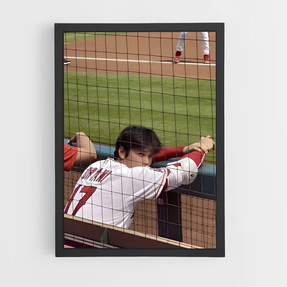 ap-shohei ohtani-3 cadre Noir