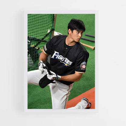ap-shohei ohtani-4 cadre Blanc