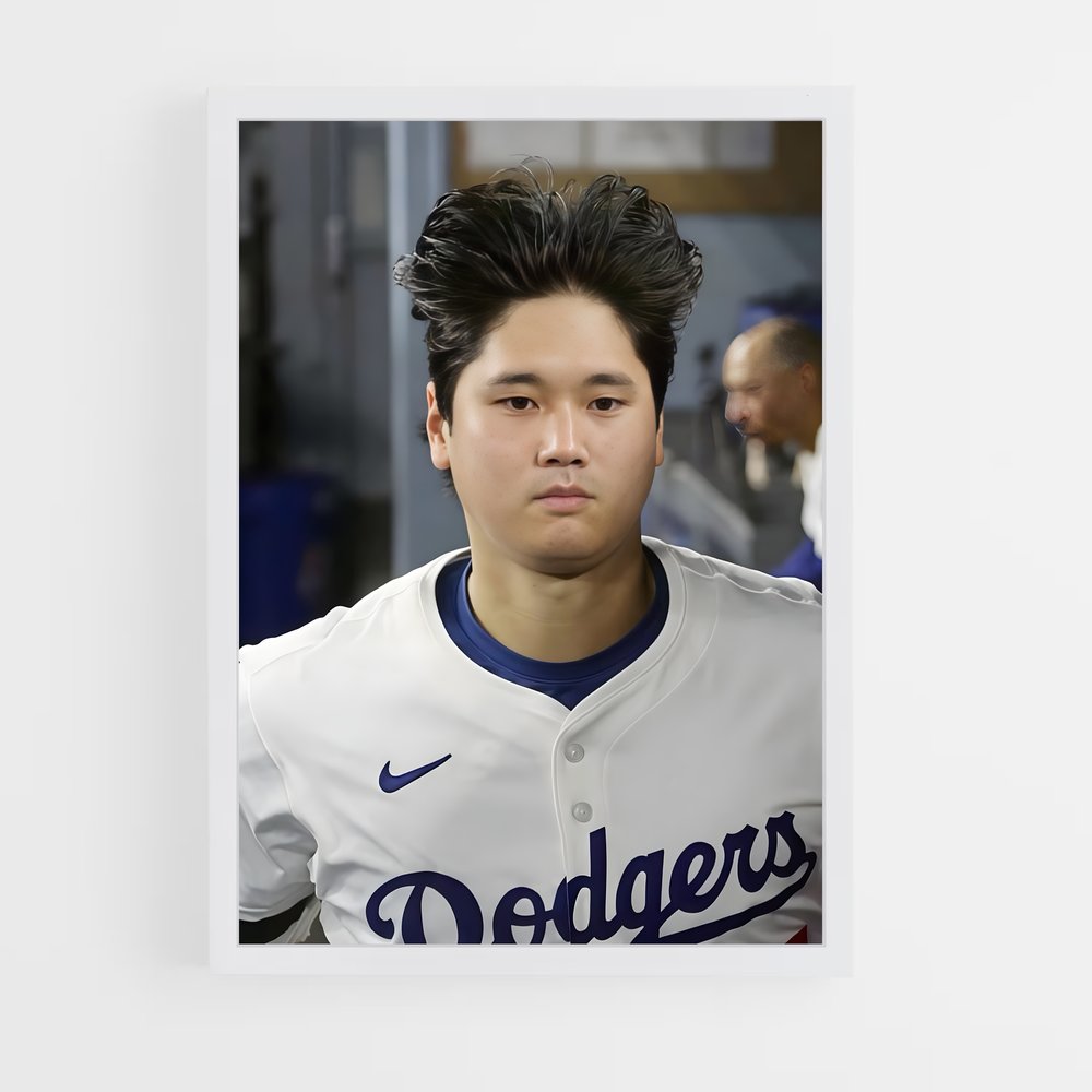ap-shohei ohtani-5 cadre Blanc