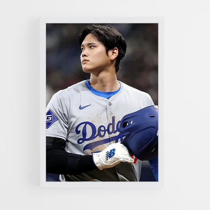 ap-shohei ohtani-9 cadre Blanc