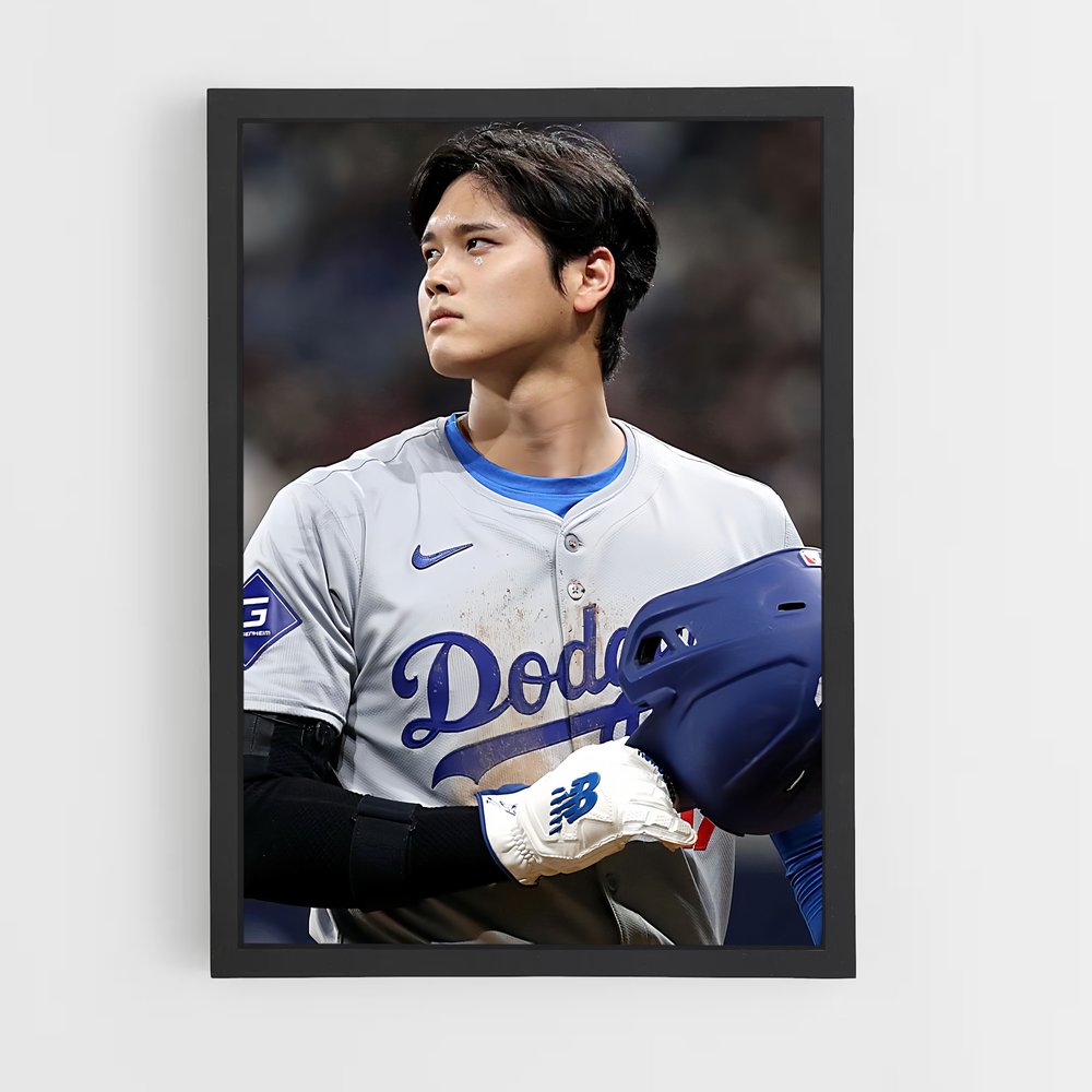 ap-shohei ohtani-9 cadre Noir