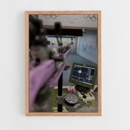 ap-shooting sports-1 cadre Bois clair