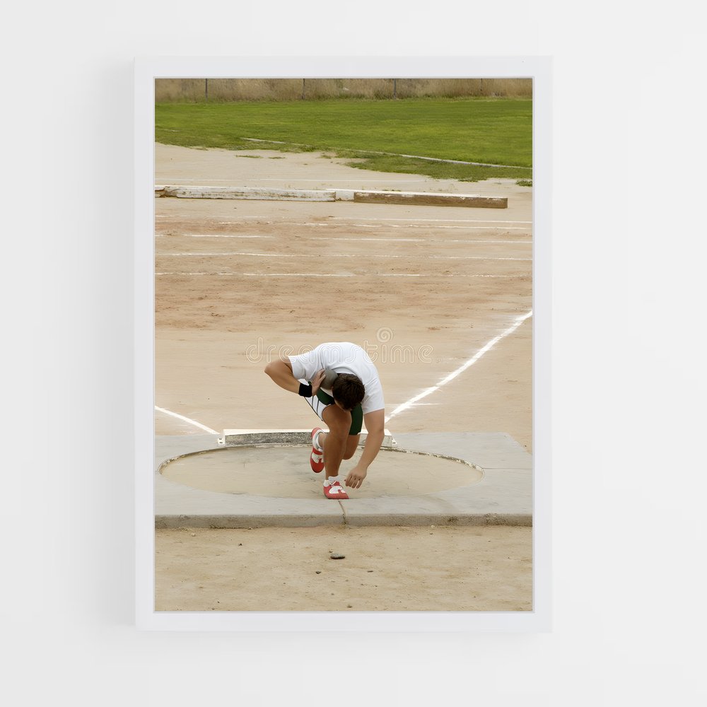 ap-shot put-1 cadre Blanc