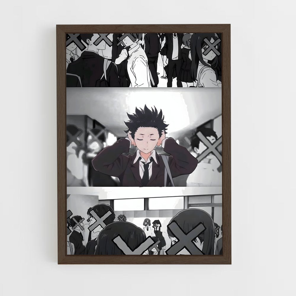 ap-shoya ishida-1 cadre Bois foncé