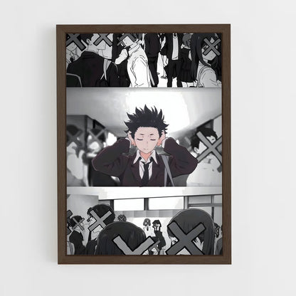 ap-shoya ishida-1 cadre Bois foncé