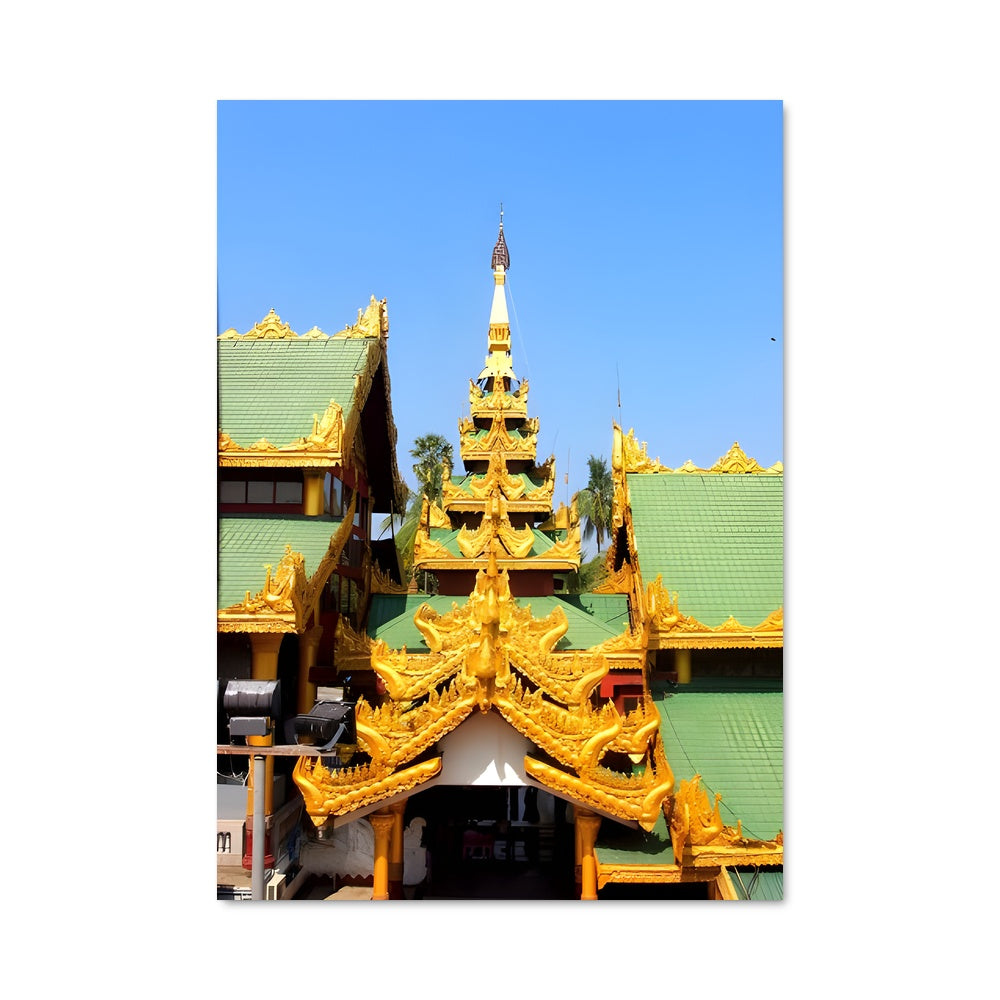 Poster Shwedagon pagoda 88772