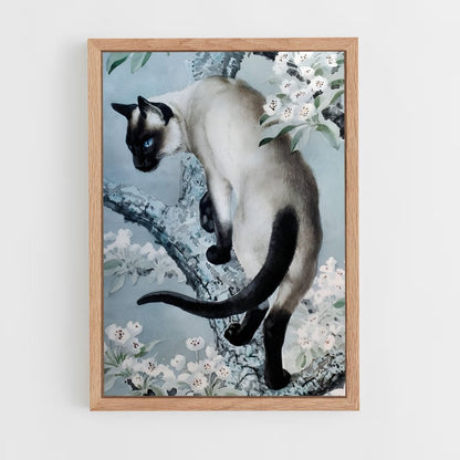 ap-siamese-3 cadre Bois clair