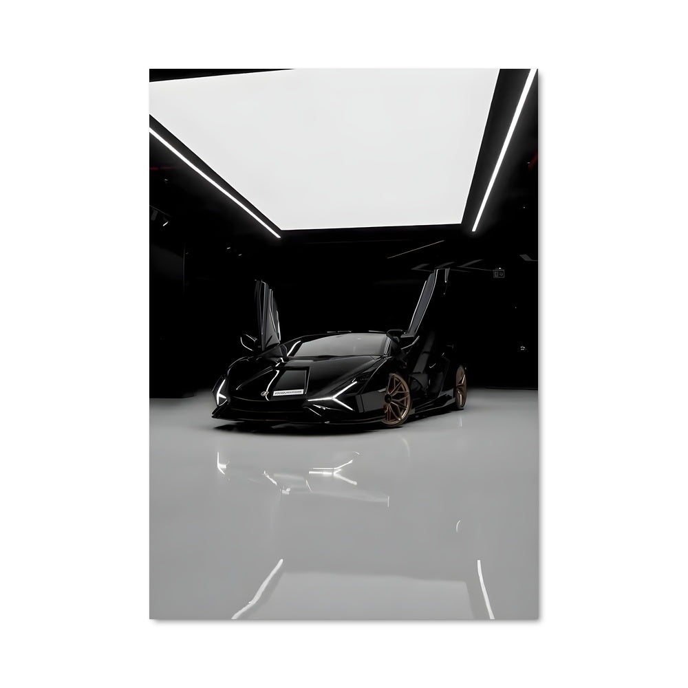 Poster Sian Noir et Blanc