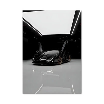 Poster Sian Noir et Blanc