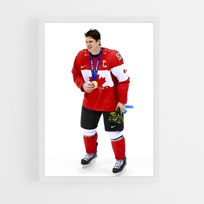 ap-sidney crosby-5 cadre Blanc