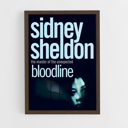 ap-sidney sheldon-5 cadre Bois foncé