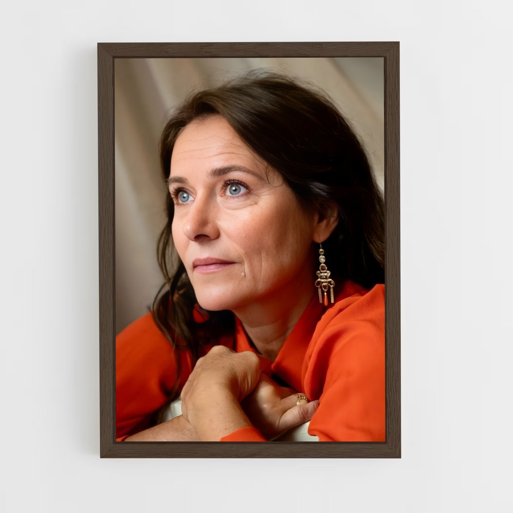 ap-sidse babett knudsen-12 cadre Bois foncé