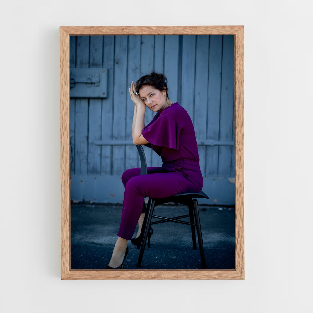 ap-sidse babett knudsen-8 cadre Bois clair