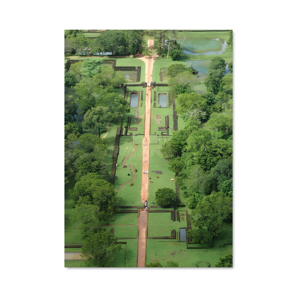 Poster Angkor Aérien