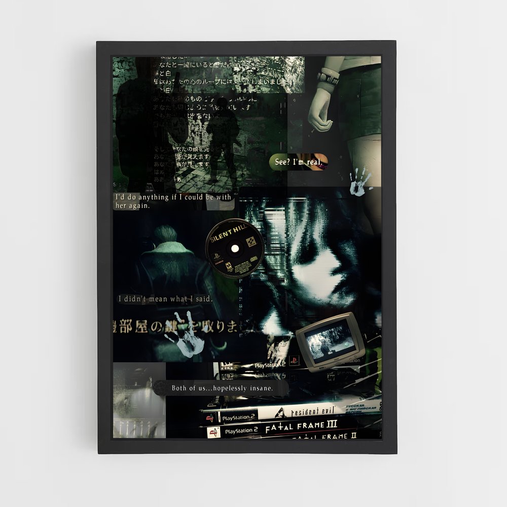 ap-silent hill-1 cadre Noir