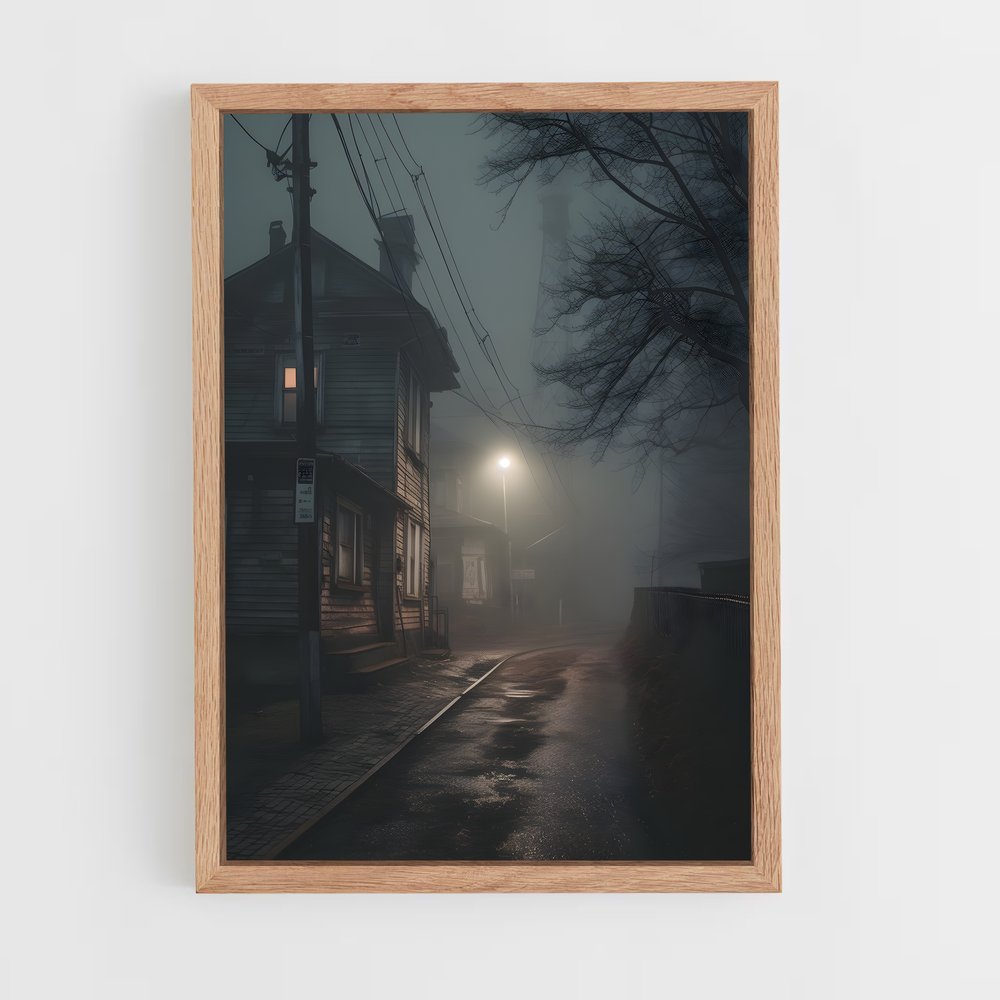 ap-silent hill-8 cadre Bois clair