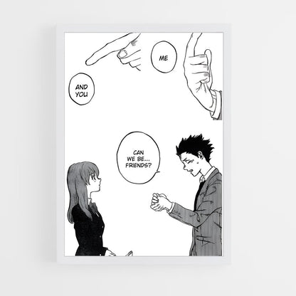 ap-silent voice-4 cadre Blanc