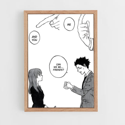 ap-silent voice-4 cadre Bois clair