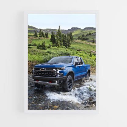 ap-silverado zr2-1 cadre Blanc