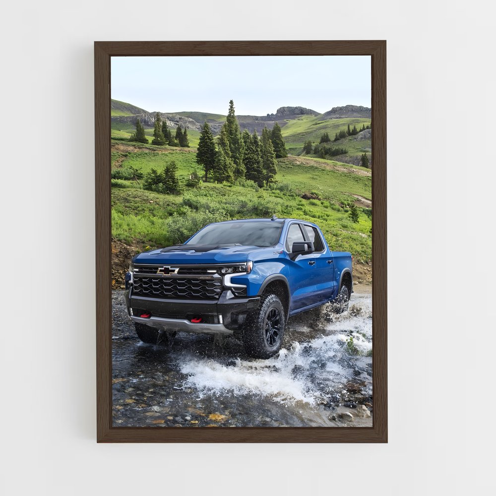 ap-silverado zr2-1 cadre Bois foncé