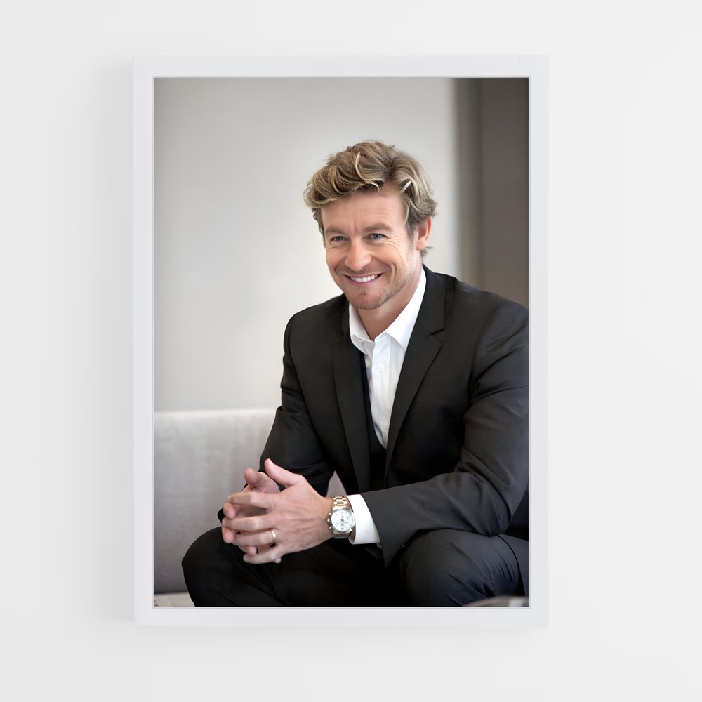 ap-simon baker-2 cadre Blanc
