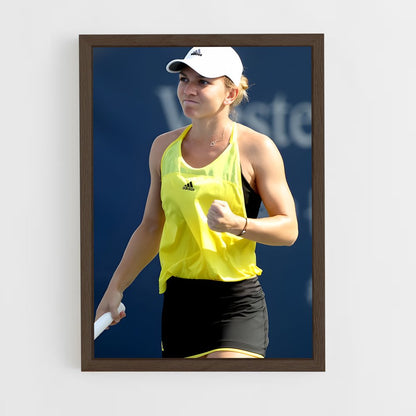 ap-simona halep-8 cadre Bois foncé