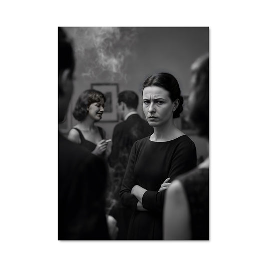 Poster La Femme en Noir