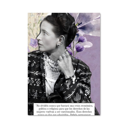 Poster Simone de beauvoir 13435