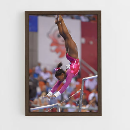ap-simone biles-9 cadre Bois foncé