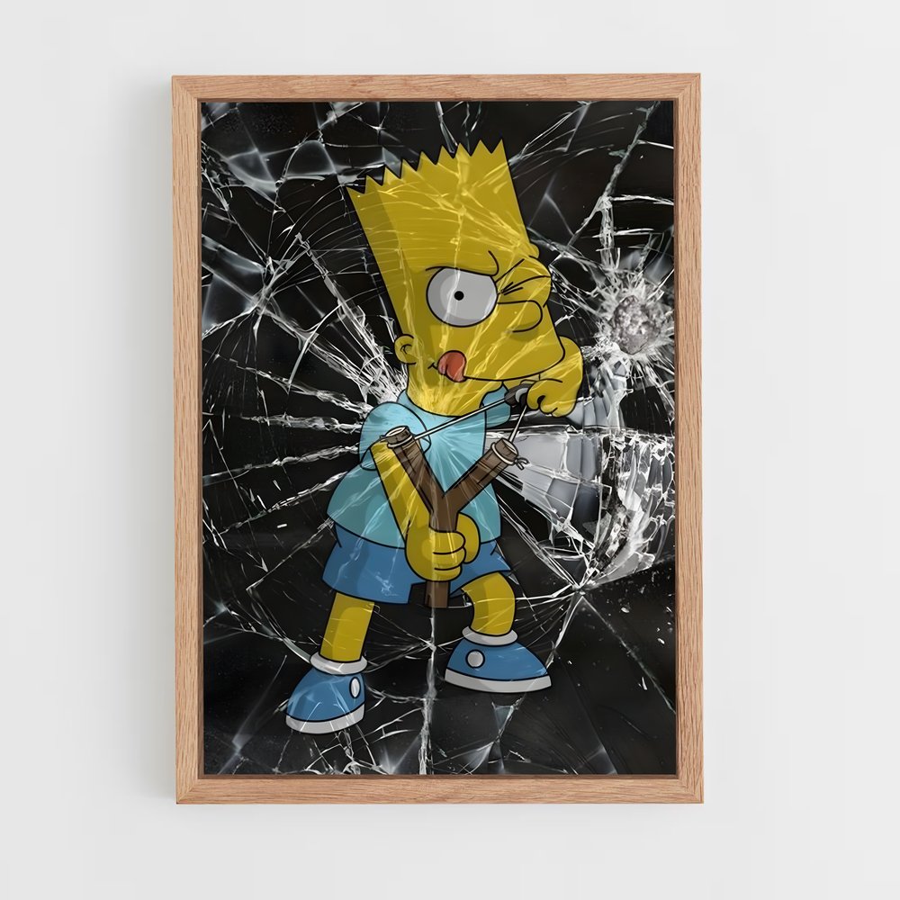 ap-simpsons-5 cadre Bois clair