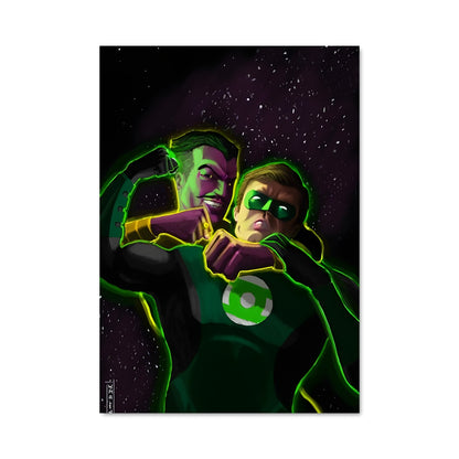Poster Sinestro et le Green Lantern