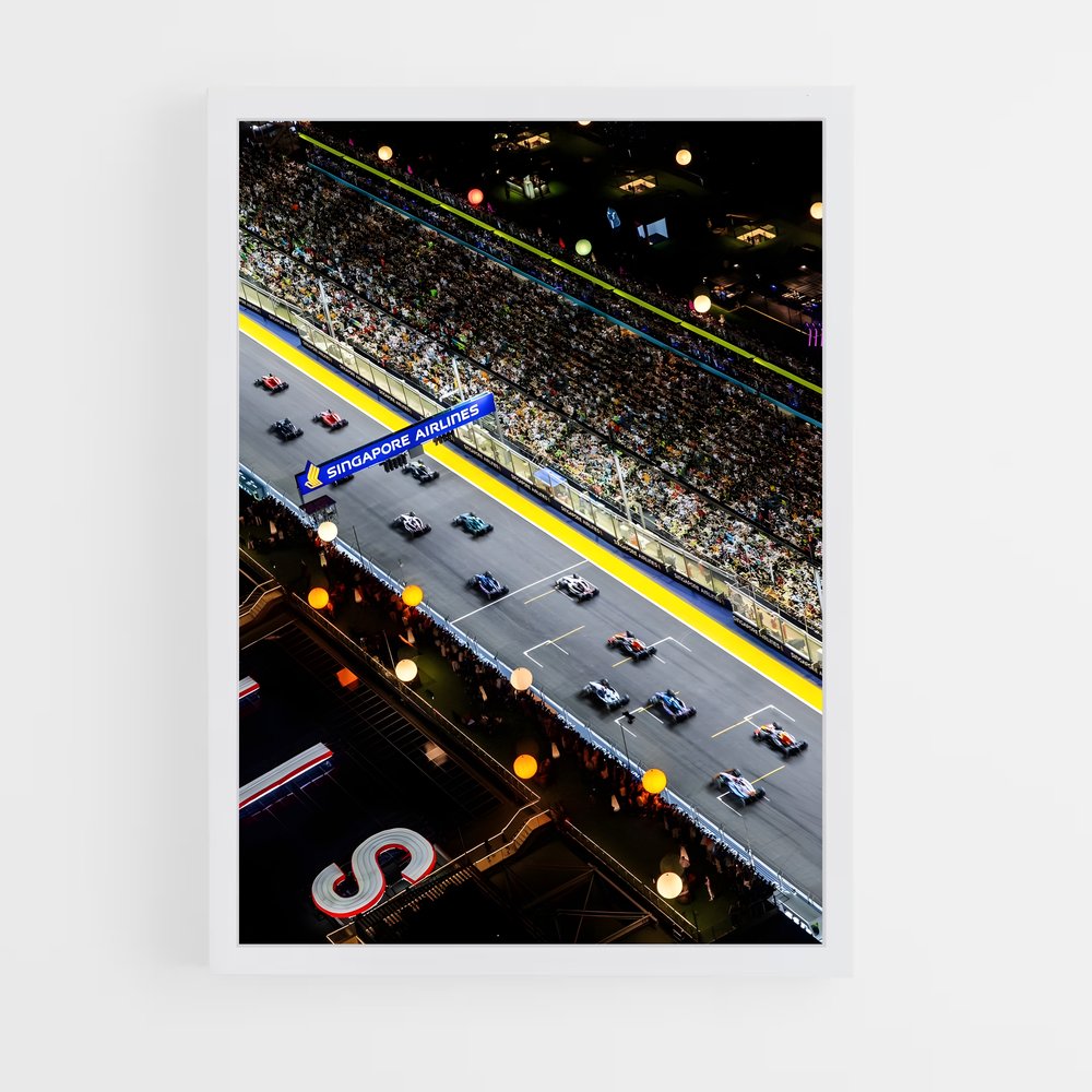ap-singapore grand prix-4 cadre Blanc