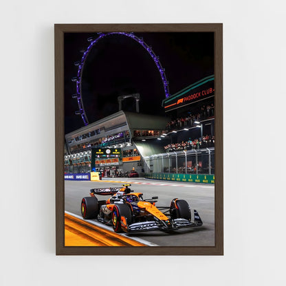 ap-singapore grand prix-9 cadre Bois foncé