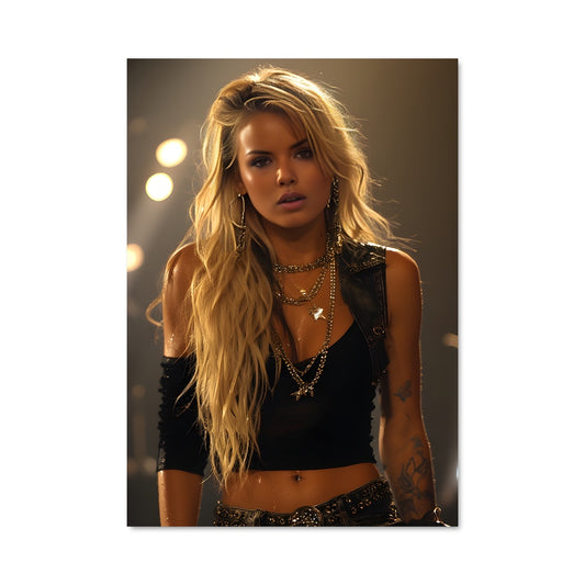 Poster Starlette Éthérée