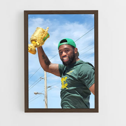 ap-siya kolisi-3 cadre Bois foncé