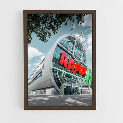 ap-sk rapid wien-2 cadre Bois foncé